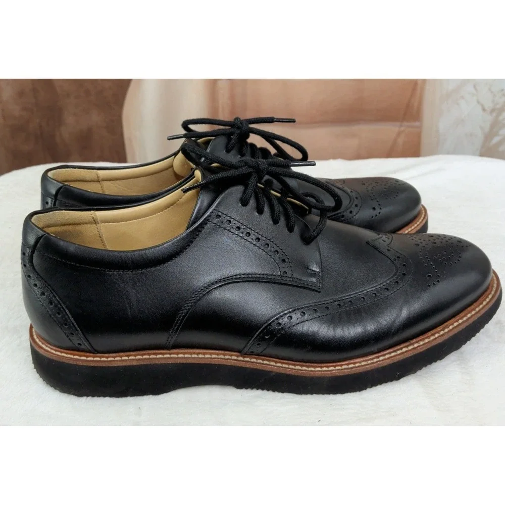 Samuel Hubbard Tipping Point Black Oxfords